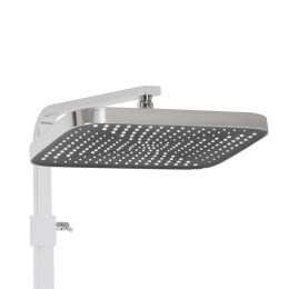 Душевая система QT Gemini (QT51103KNC) с тропическим душем и смесителем, 3 режима, хром