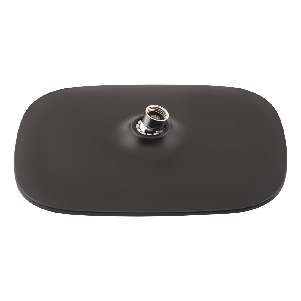 Душова система Lidz Kubis 1030 (LDKUB1030BLA35724) з тропічним душем і змішувачем, 3 режими, чорна