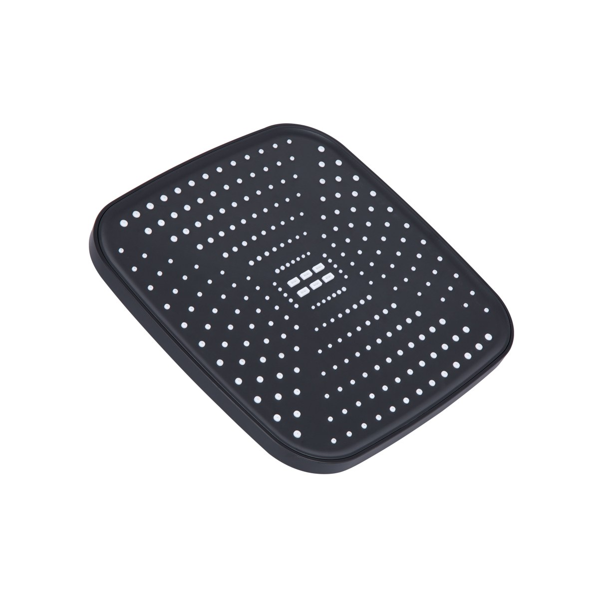 Душова система Lidz Wawel 1030 (LDWAW1030BLA45396) з тропічним душем і змішувачем, 3 режими, чорна