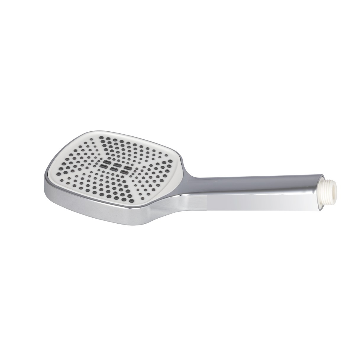 Душова система Lidz Wawel 1030 (LDWAW1030WHI45401) з тропічним душем і змішувачем, 3 режими, хром/білий