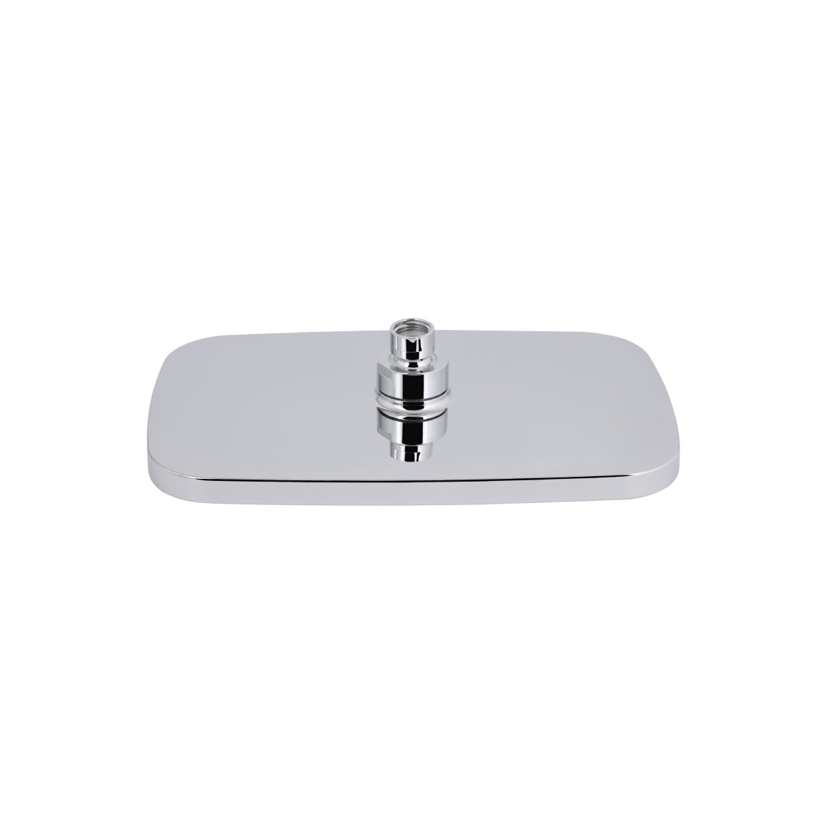 Душевая система QT Gemini (QTGEM111CRW45687) с тропическим душем и смесителем, 3 режима, хром с белым
