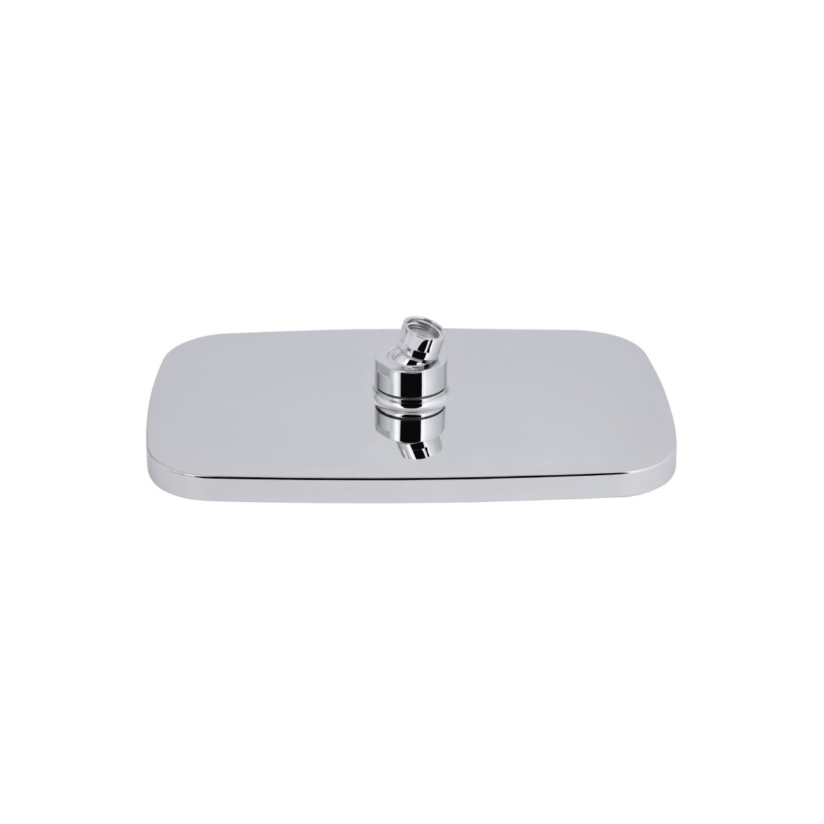 Душевая система QT Gemini (QTGEM111CRW45687) с тропическим душем и смесителем, 3 режима, хром с белым