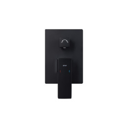 Душевая система QT Gemini (QTGEM114BLM45703) скрытого монтажа, смеситель на 3 режима, чёрная