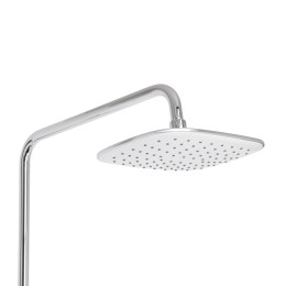 Душевая система QT Grand (QTGRACRM1004) с тропическим душем и смесителем, 3 режима, хром
