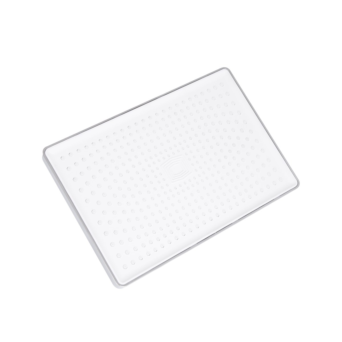 Душова система QT Presto (QTPRE111CRW45580) з тропічним душем і змішувачем, 3 режими, хром/білий