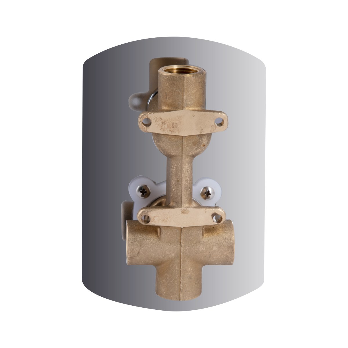 Душевая система QT Slavonice (QTSLA113CRM45898) скрытого монтажа, смеситель на 2 режима, хром
