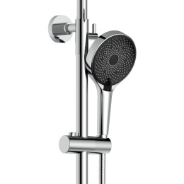 Душевая система QT Sloup (QT57103OC) с тропическим душем и смесителем, 2 режима, хром