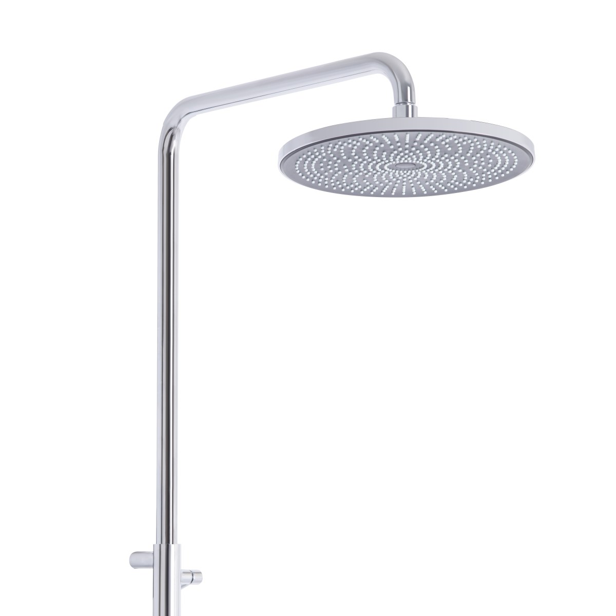 Душевая система QT Sloup (QTSL57103ONC) с термостатом, тропическим душем, 2 режима, хром
