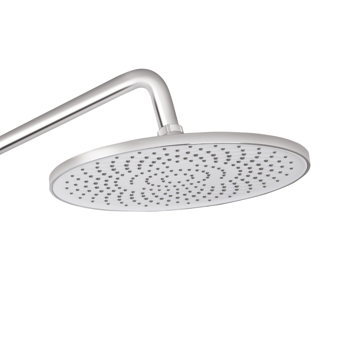 Душова система QT Vlasta New (QTVLA111CRM45650) з тропічним душем і змішувачем, 3 режими, хром