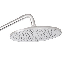 Душова система QT Vlasta New (QTVLA111CRM45650) з тропічним душем і змішувачем, 3 режими, хром