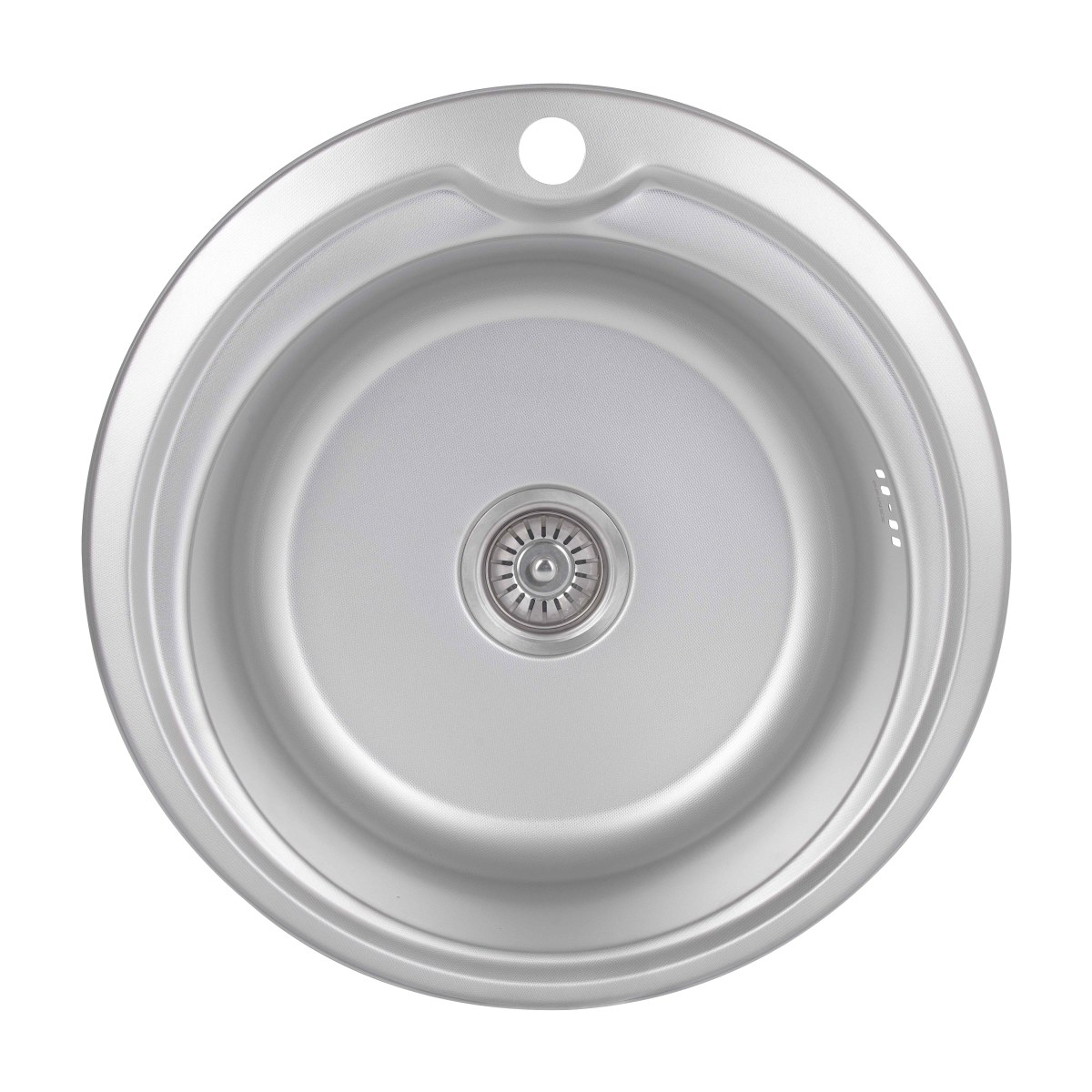 Кухонная мойка Brinex 510-D из нержавейки (BRIN510MDEC08) врезная, 0,8 мм, Micro Decor