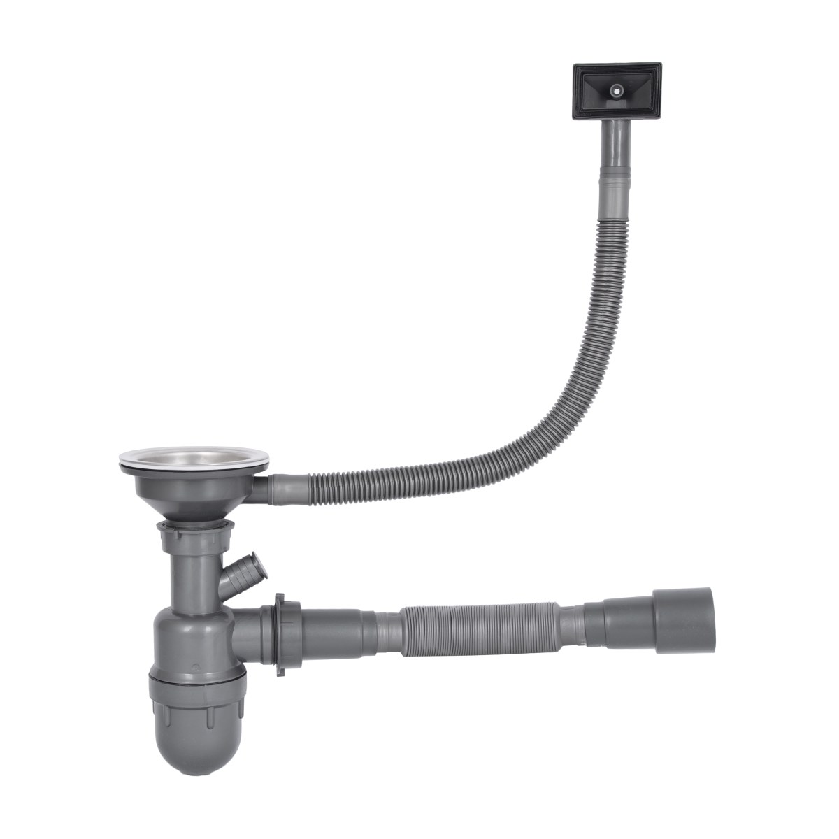 Кухонная мойка Brinex 5848 из нержавейки (BRIN5848MDEC08) врезная, 0,8 мм, Micro Decor