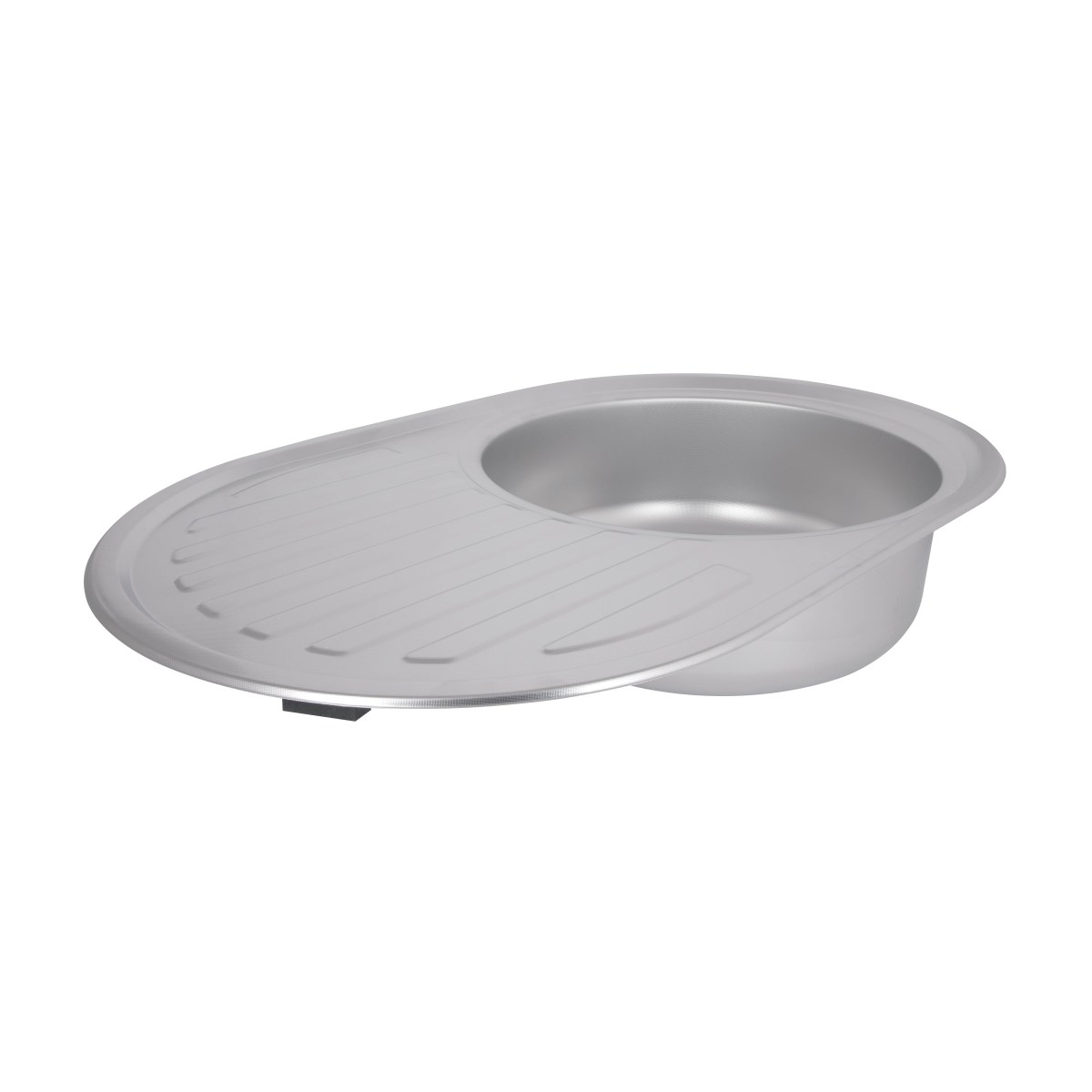 Кухонная мойка Brinex 7750 из нержавейки (BRIN7750MDEC08) врезная, 0,8 мм, Micro Decor