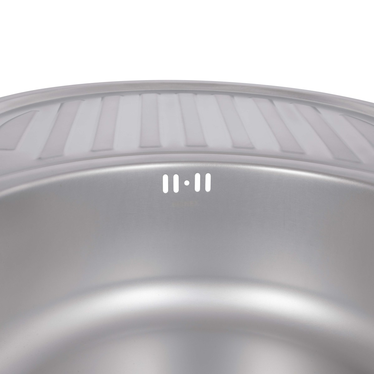 Кухонная мойка Brinex 7750 из нержавейки (BRIN7750SAT08) врезная, 0,8 мм, Satin