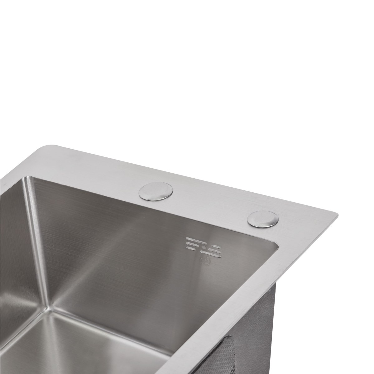 Кухонна мийка Lidz Handmade H4050 (LDH4050BRU39258) Brushed Steel