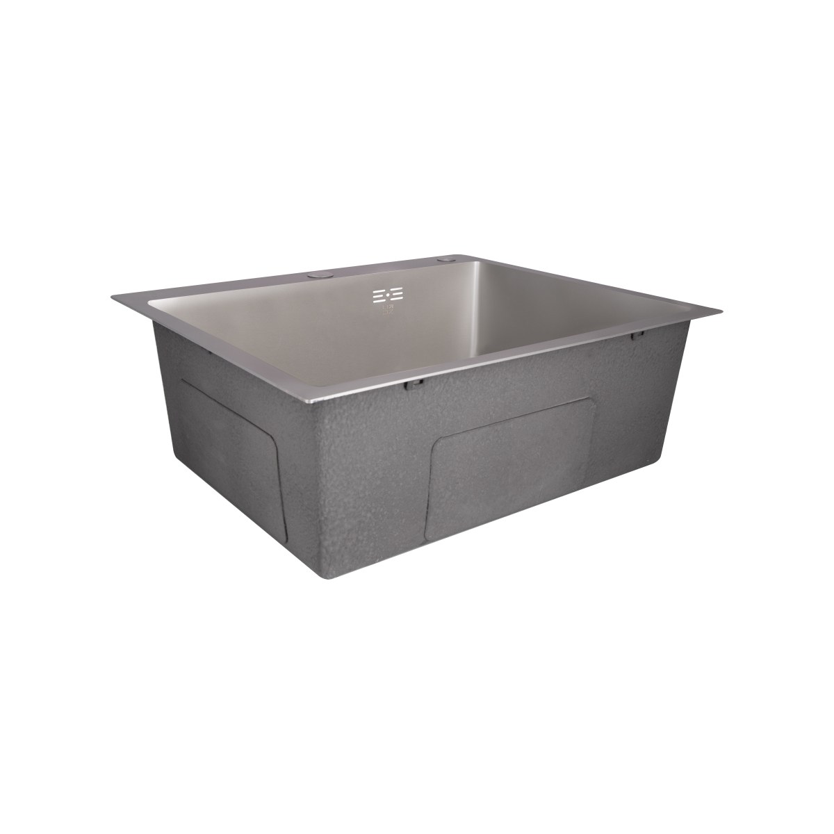 Кухонна мийка Lidz Handmade H6050G з нержавіючої сталі (LDH6050GPVD43622) Brushed Steel