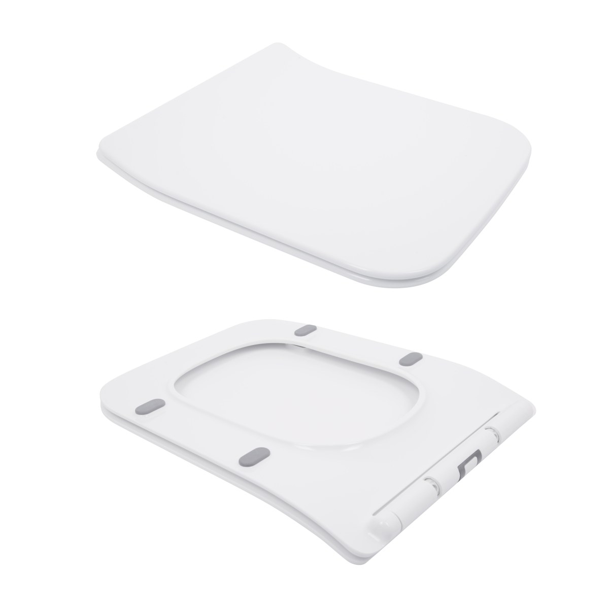 Унітаз-компакт Qtap Crow QT05222170W безободковий Rimless з сидінням Soft Close пристінний