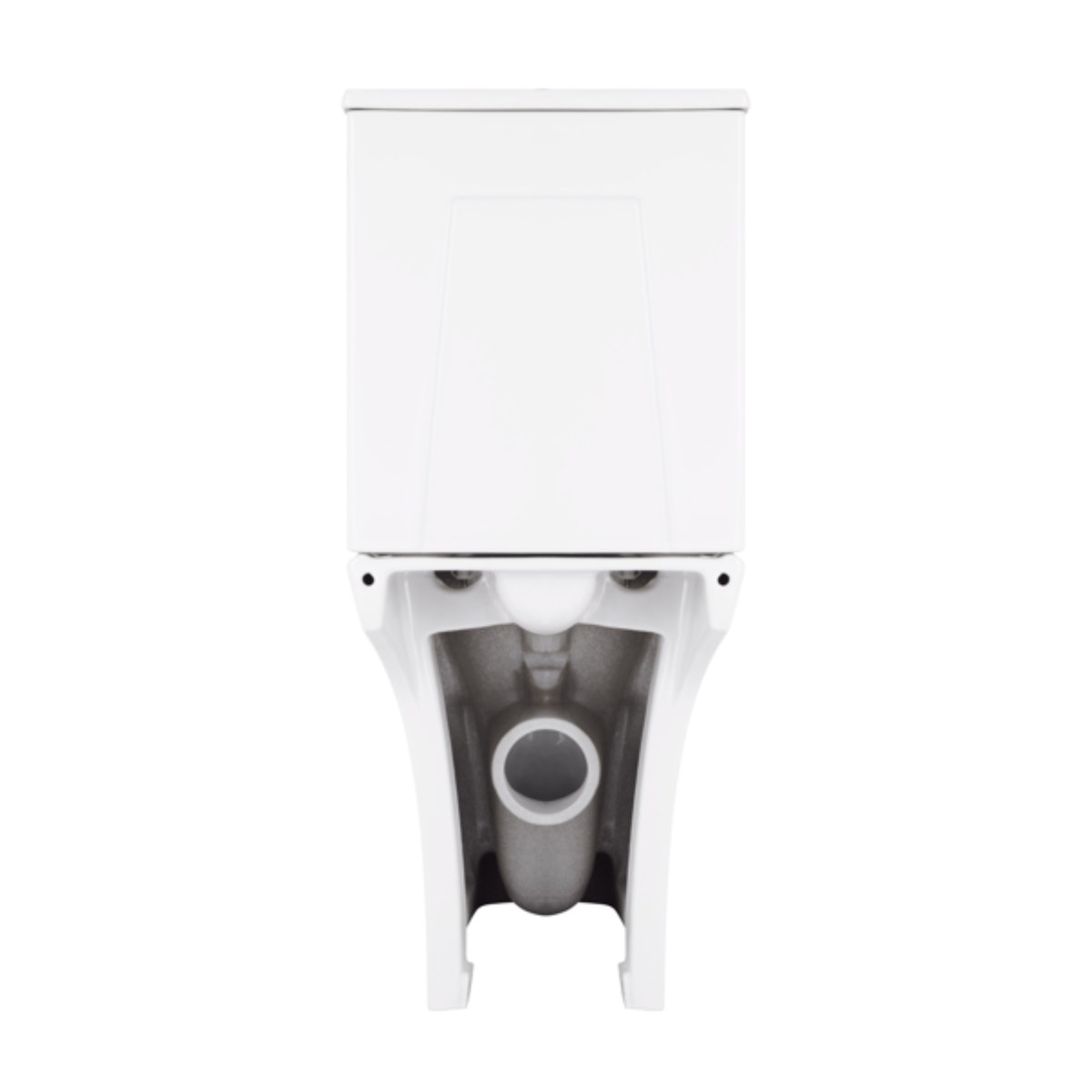 Унітаз-компакт Qtap Presto Quadro QT24221215AW безободковий Rimless з сидінням Soft Close