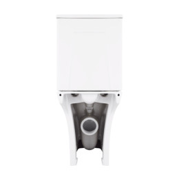 Унітаз-компакт Qtap Presto Quadro QT24221215AW безободковий Rimless з сидінням Soft Close