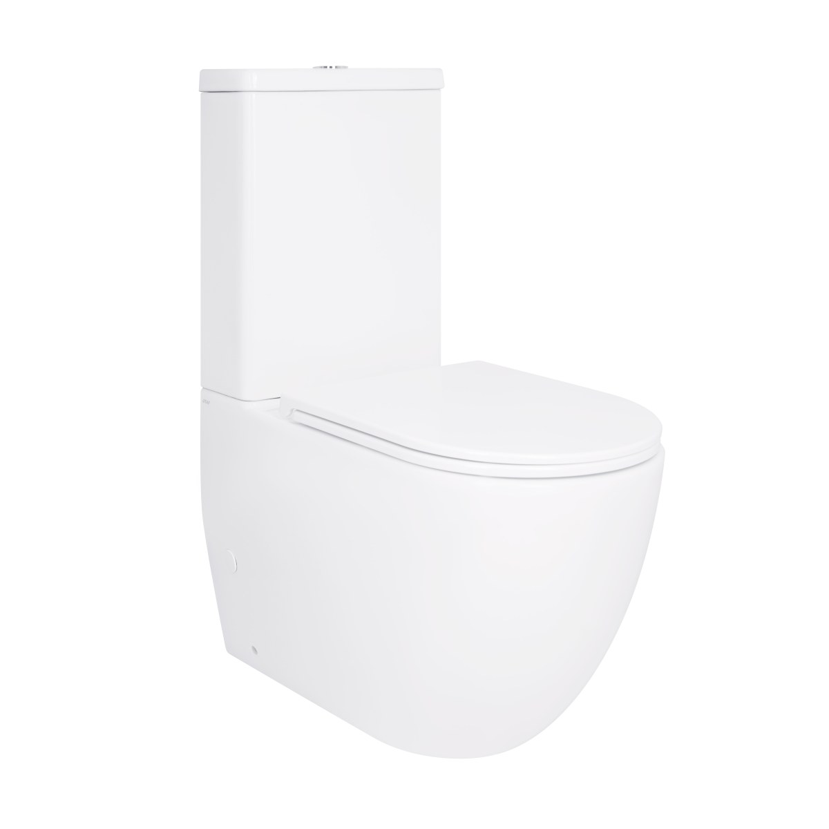 Унітаз-компакт Qtap Robin QT13226089AW безободковий Ultra Quiet з сидінням Soft Close пристінний