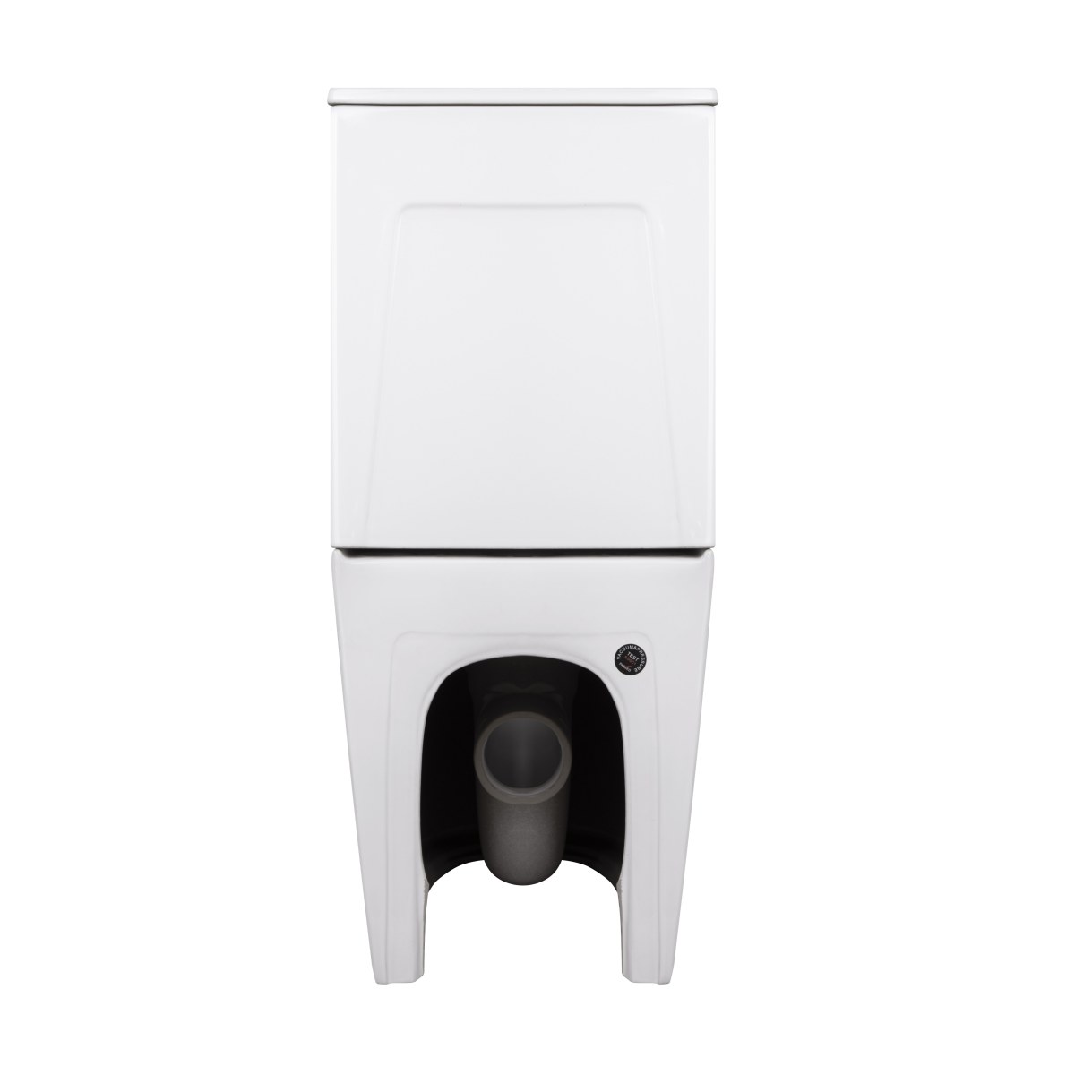 Унітаз-компакт Qtap Robin QT13226089AW безободковий Ultra Quiet з сидінням Soft Close пристінний