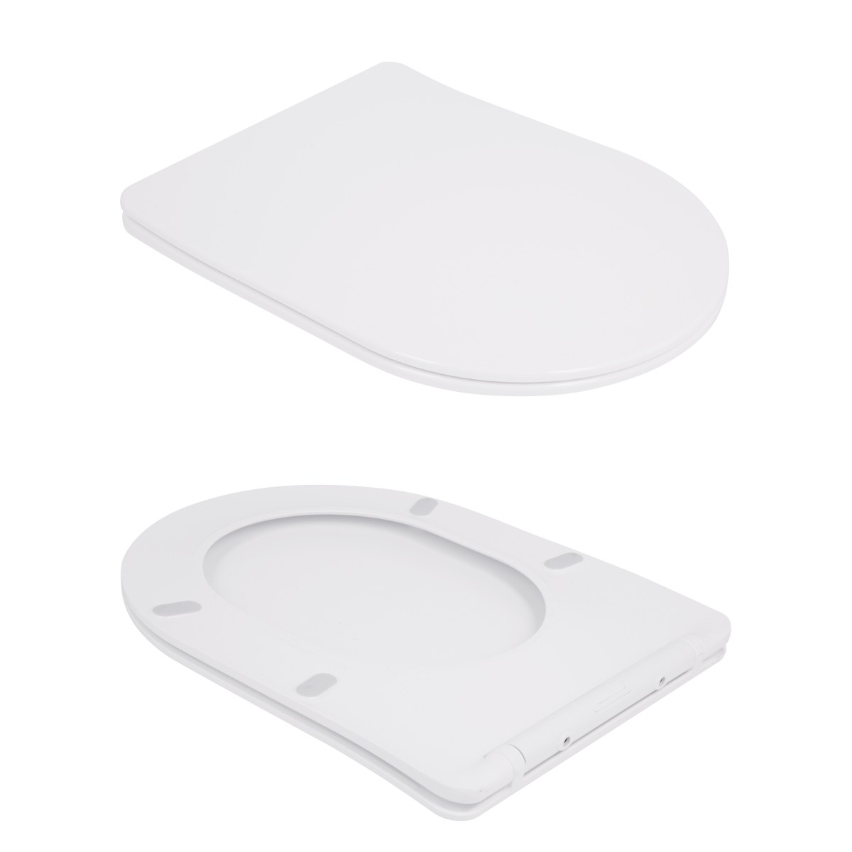 Унітаз-компакт Qtap Robin QT13226089AW безободковий Ultra Quiet з сидінням Soft Close пристінний