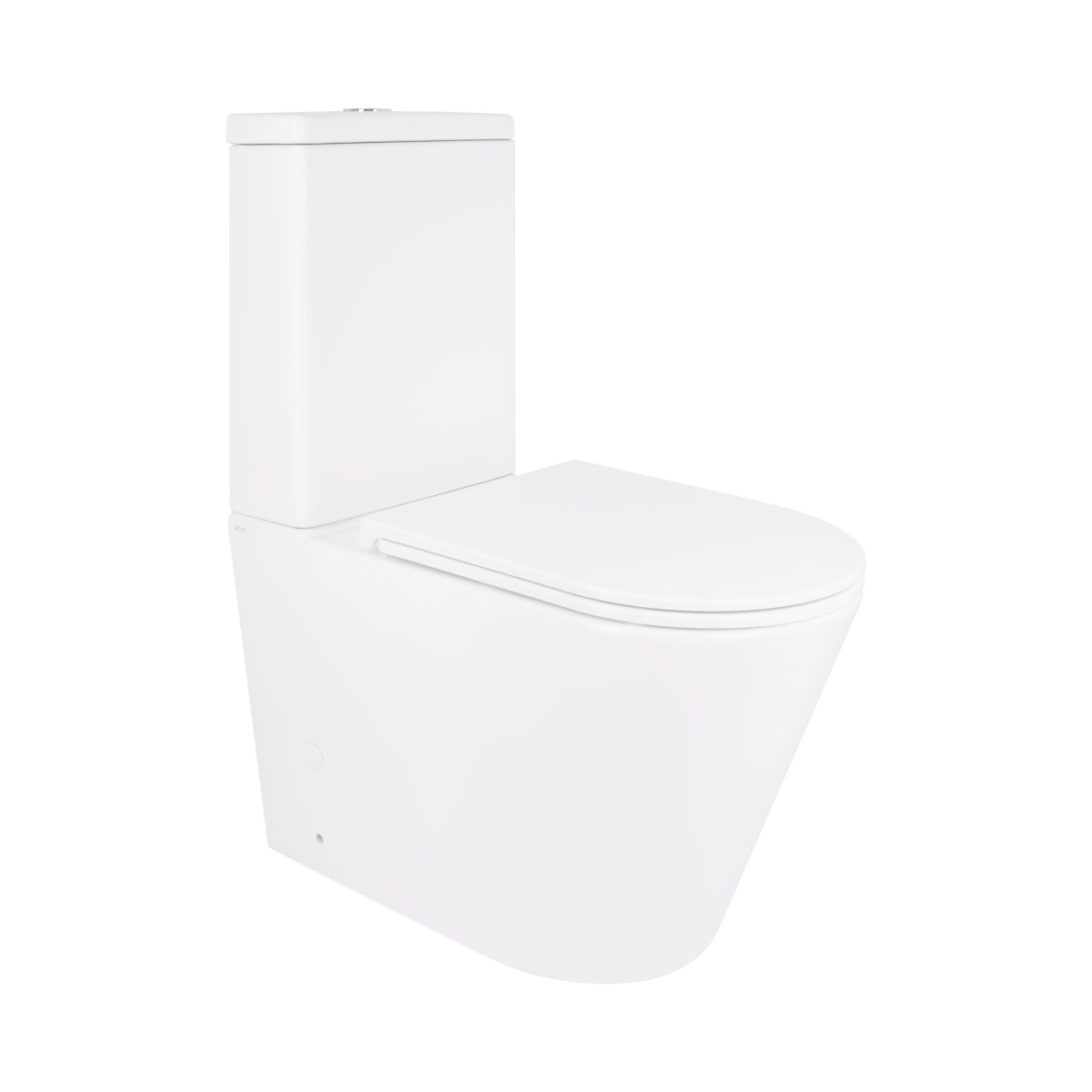 Унітаз-компакт Qtap Scorpio QT14226088AW безободковий Ultra Quiet з сидінням Soft Close пристінний
