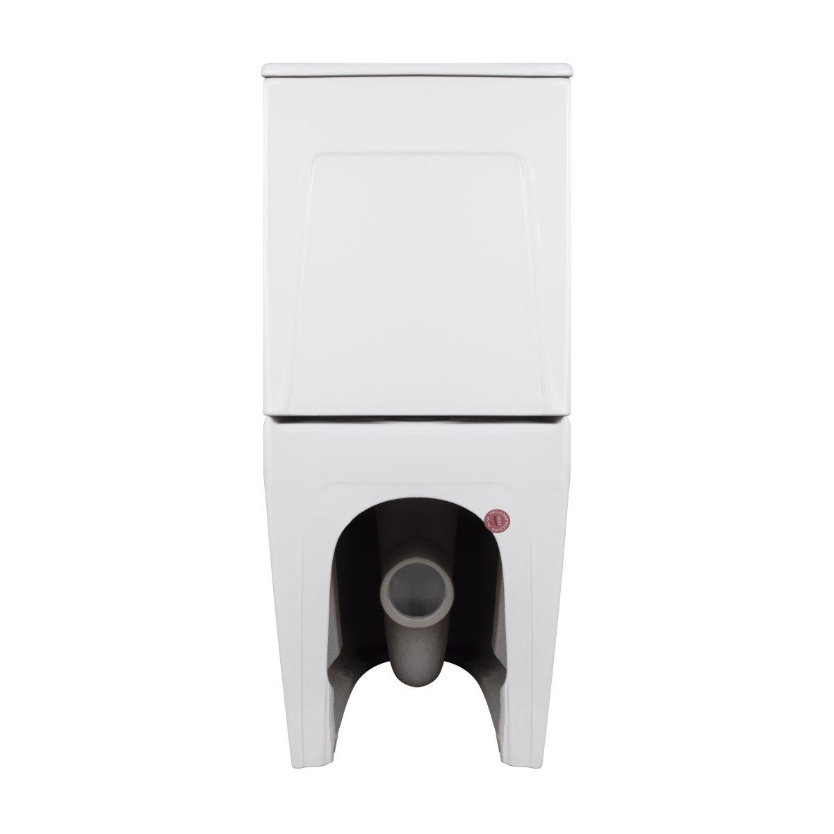 Унітаз-компакт Qtap Scorpio QT14226088AW безободковий Ultra Quiet з сидінням Soft Close пристінний