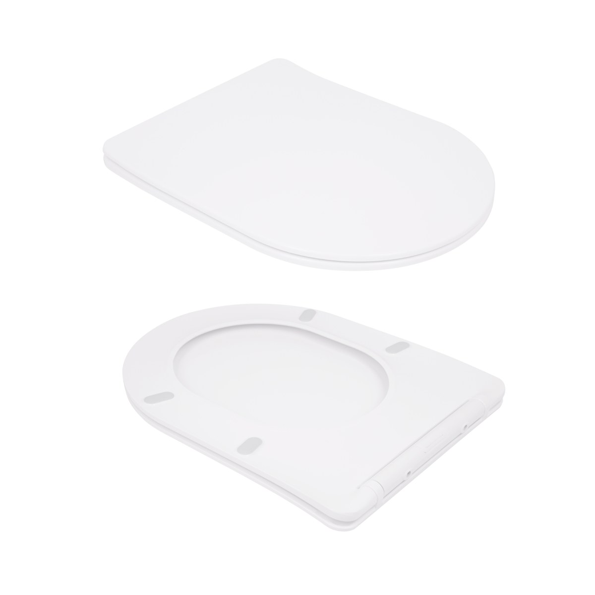 Унітаз-компакт Qtap Scorpio QT14226088AW безободковий Ultra Quiet з сидінням Soft Close пристінний