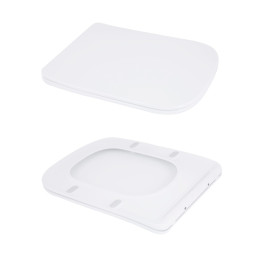 Унітаз-моноблок Qtap Kolibri QT10226380W безободковий Ultra Quiet з сидінням Soft Close