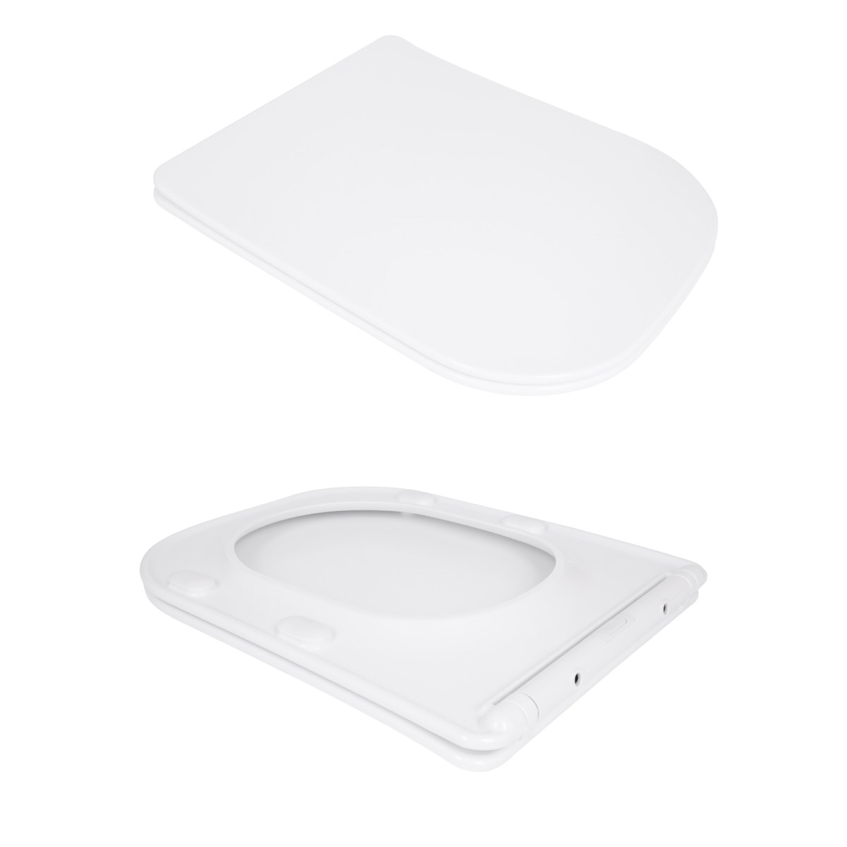 Унитаз-компакт Qtap Aquarius QTAQAW27W49262 безободковый Ultra Quiet с сиденьем Soft Close пристенный