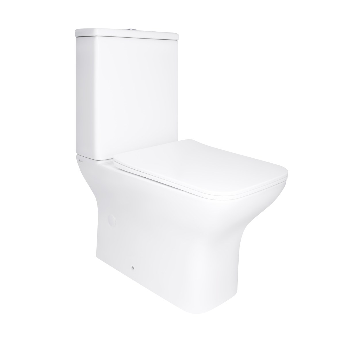 Унітаз-компакт Qtap Aries QT03228302W безободковий Rimless з сидінням Soft Close