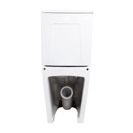 Унітаз-компакт Qtap Arvin QTARV27W49259 безободковий Ultra Quiet з сидінням Soft Close пристінний