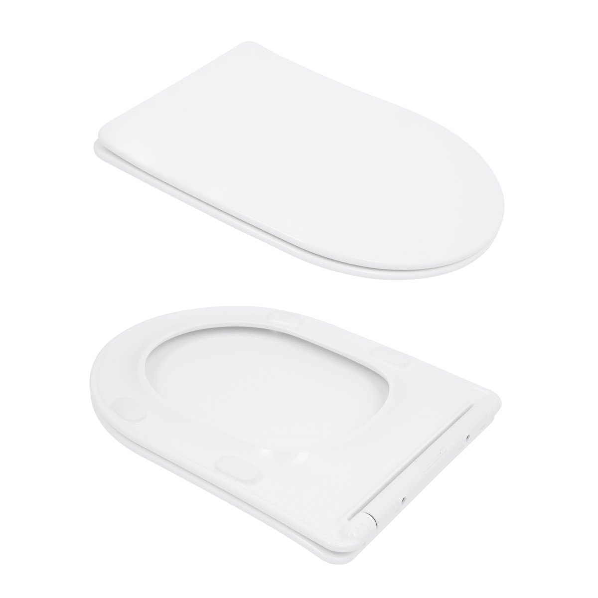 Унітаз-компакт Qtap Arvin QTARV27W49259 безободковий Ultra Quiet з сидінням Soft Close пристінний