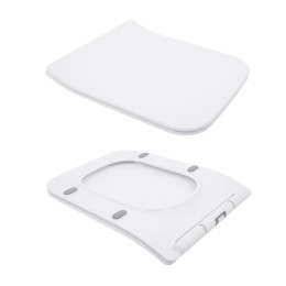 Унітаз-компакт Qtap Crow Eco QTCRO27W48750 безободковий Rimless з сидінням Soft Close пристінний