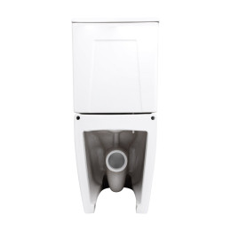 Унітаз-компакт Qtap Evia QTEVI27W49258 безободковий Ultra Quiet з сидінням Soft Close пристінний