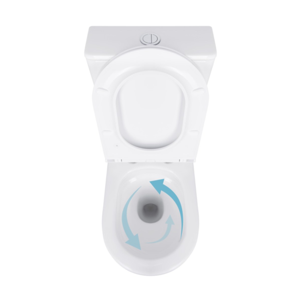 Унітаз-компакт Qtap Robin New QT13226083AW безободковий Ultra Quiet з сидінням Soft Close пристінний