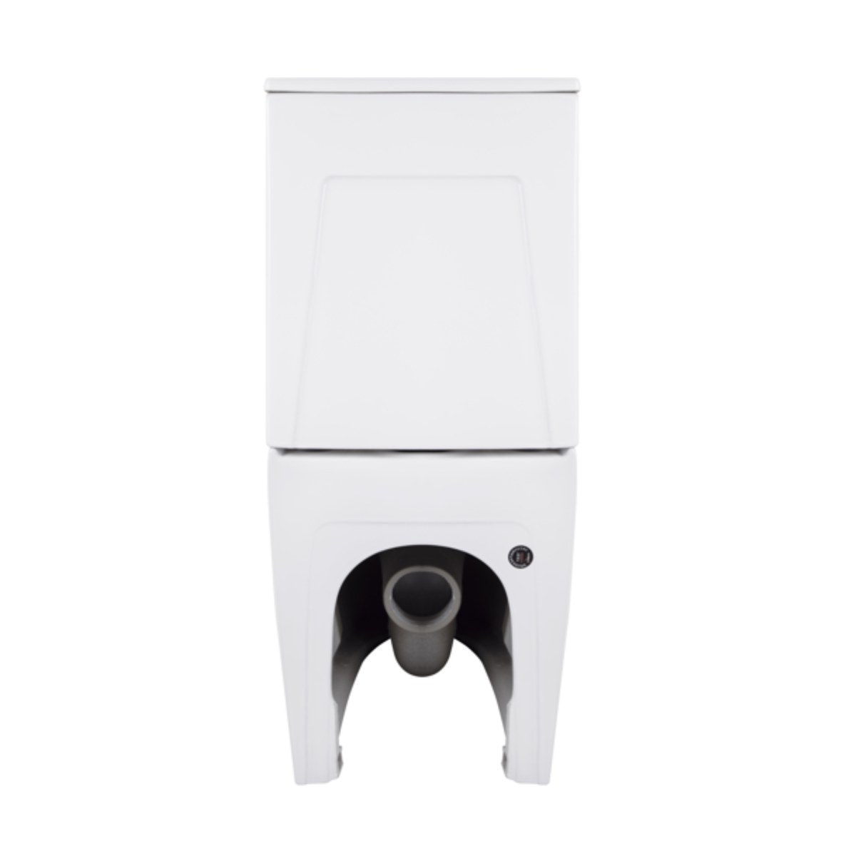 Унітаз-компакт Qtap Robin New QT13226083AW безободковий Ultra Quiet з сидінням Soft Close пристінний
