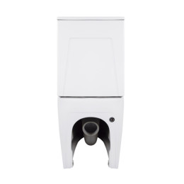 Унітаз-компакт Qtap Robin New QT13226083AW безободковий Ultra Quiet з сидінням Soft Close пристінний