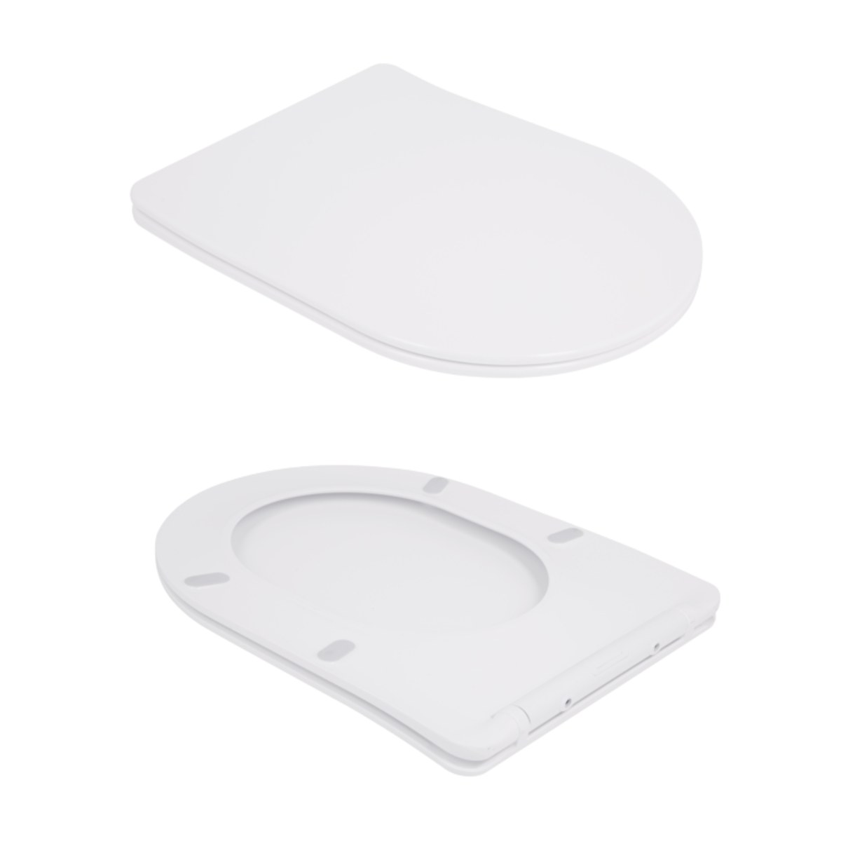 Унітаз-компакт Qtap Robin New QT13226083AW безободковий Ultra Quiet з сидінням Soft Close пристінний