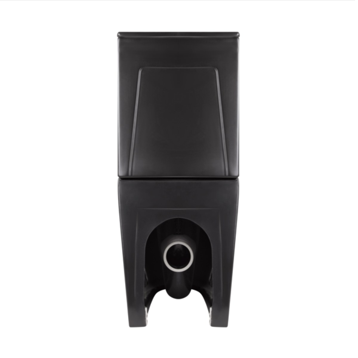 Унітаз-компакт Qtap Robin QT13226083AMB Matt Black безободковий Ultra Quiet з сидінням Soft Close пристінний
