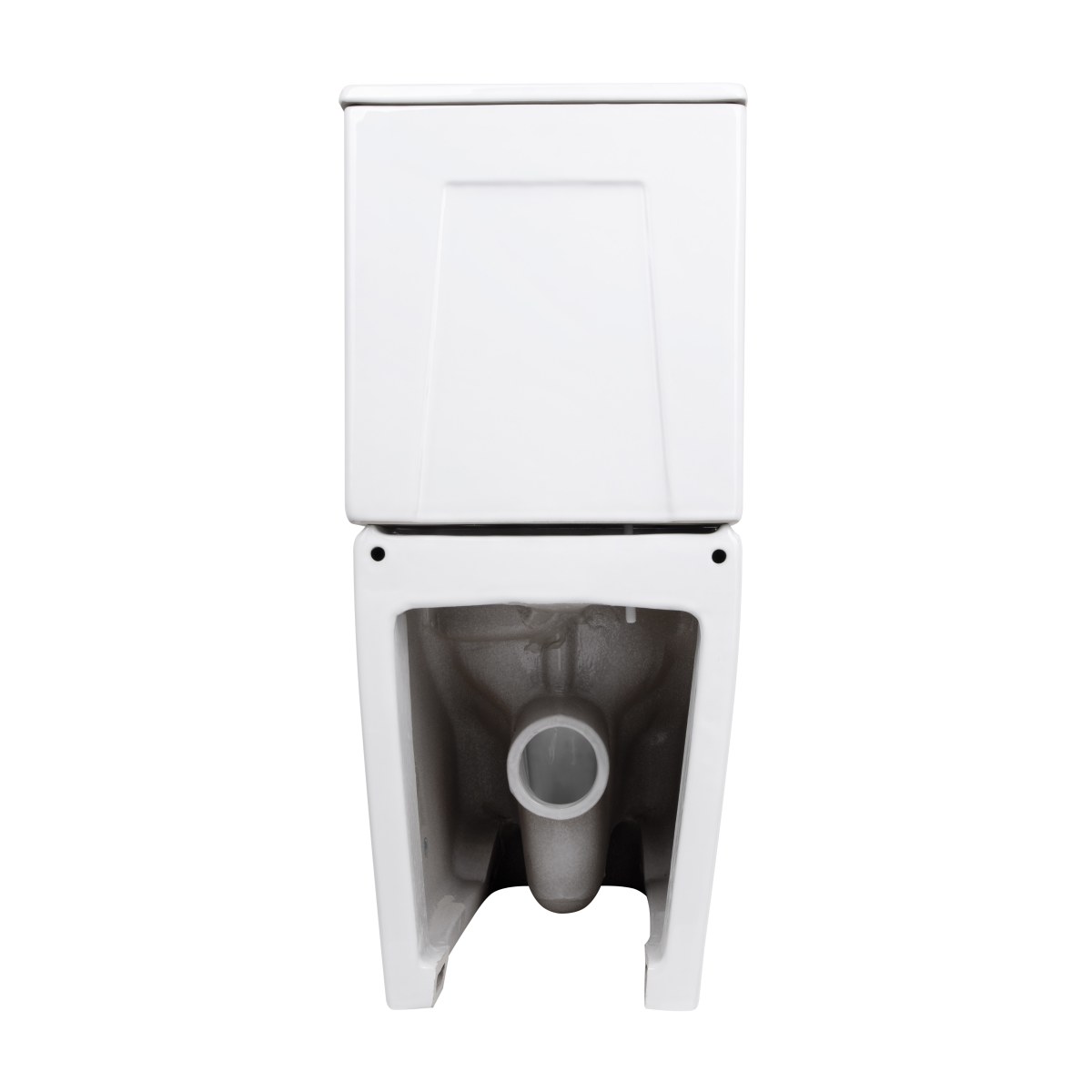 Унитаз-компакт Qtap Stork QTSTO27W49260 безободковый Ultra Quiet с сиденьем Soft Close пристенный
