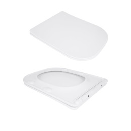 Унитаз-компакт Qtap Stork QTSTO27W49260 безободковый Ultra Quiet с сиденьем Soft Close пристенный