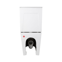 Унитаз-компакт Qtap Tern QT17226003AW безободковый Ultra Quiet с сиденьем Soft Close пристенный