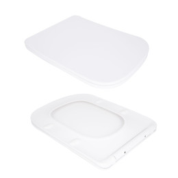 Унитаз-компакт Qtap Tern QT17226003AW безободковый Ultra Quiet с сиденьем Soft Close пристенный