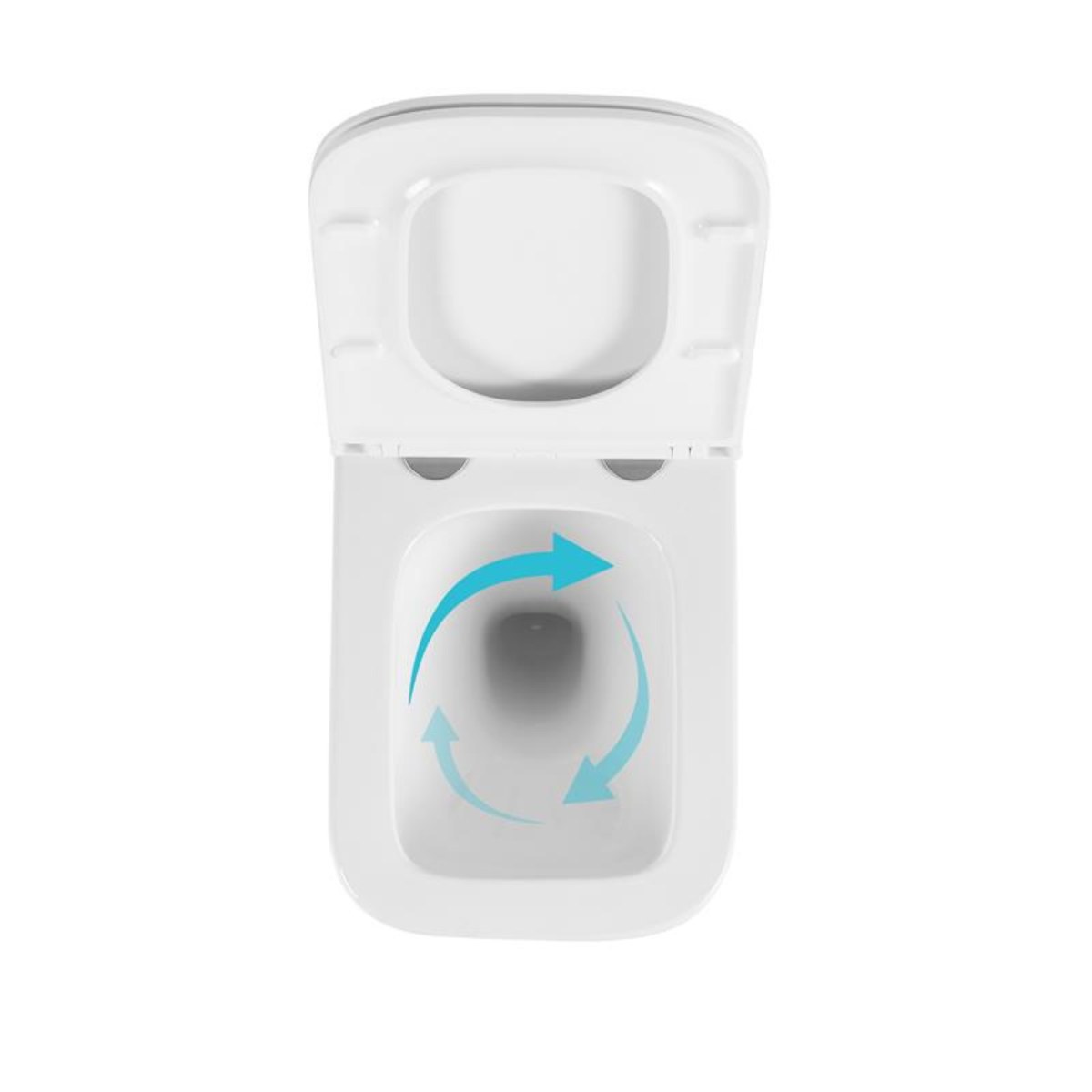 Підвісний унітаз Qtap Gemini Ultra Quiet безободковий (QTTAU26W49119) з сидінням Soft Close