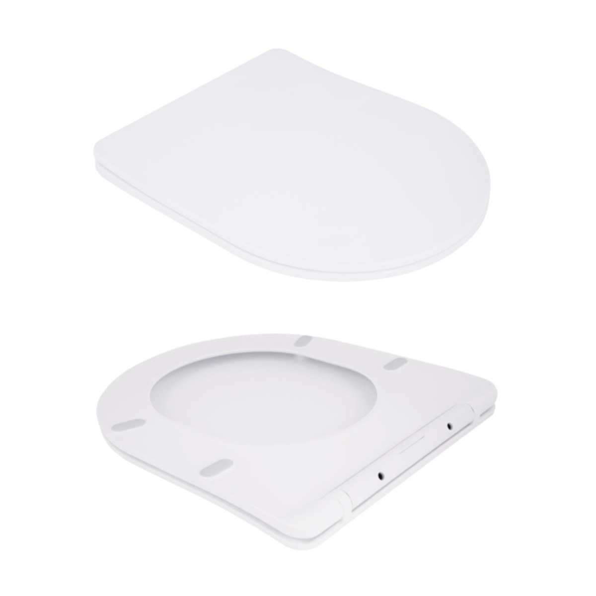 Підвісний унітаз Qtap Robin Ultra Quiet безободковий (QT13332381АSW) з сидінням Soft Close