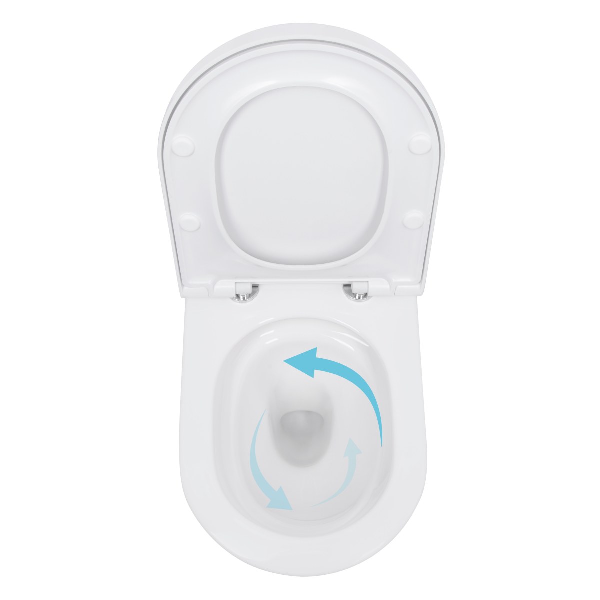 Підвісний унітаз Qtap Scorpio ML Ultra Quiet безободковий (QTSCOML26W49622) з сидінням Soft Close