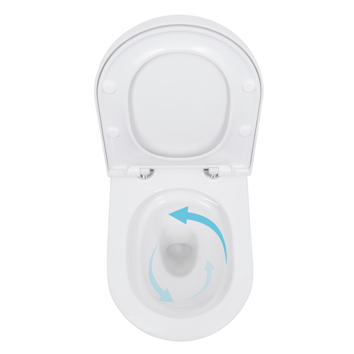 Підвісний унітаз Qtap Scorpio ML Ultra Quiet безободковий (QTSCOML26W49624) з сидінням Soft Close