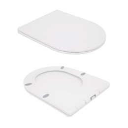 Підвісний унітаз Qtap Swan Rimless безободковий (QT16335178W) з сидінням Soft Close
